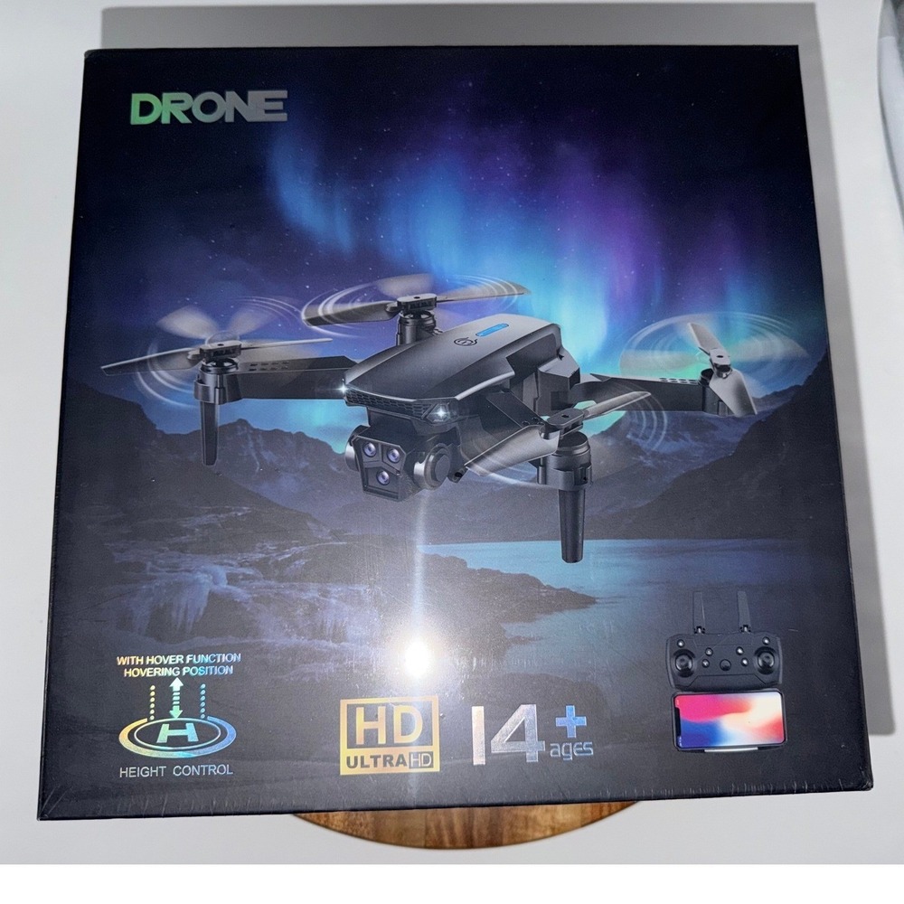 DMES S80 Smart Folding Drone HD Camera Dual Lens Optical Flow Quadcopter 0673